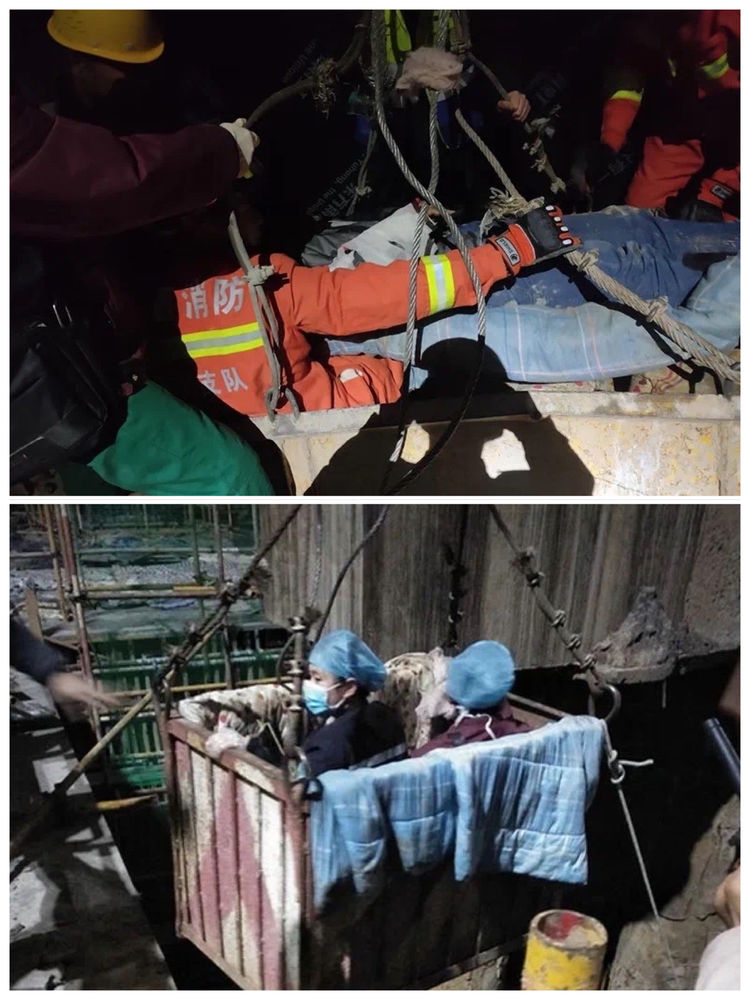 西安急救中心省四院急救站深夜紧急救援受伤工人获点赞